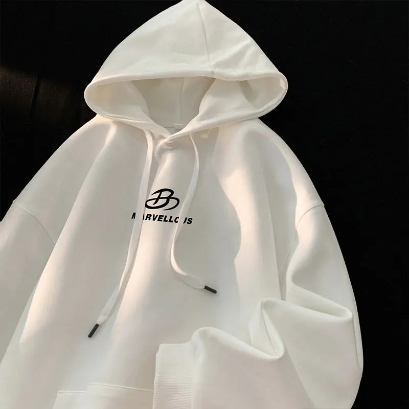 Korean Classic Loose Hooded