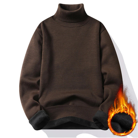 Autumn Winter Men's Turtleneck Sweater