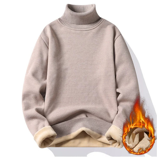 Autumn Winter Men's Turtleneck Sweater